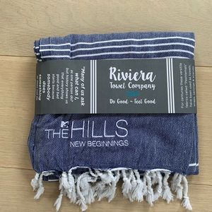 Riviera Towel Company Towel With “MTV The Hills, New Beginnings” Logo